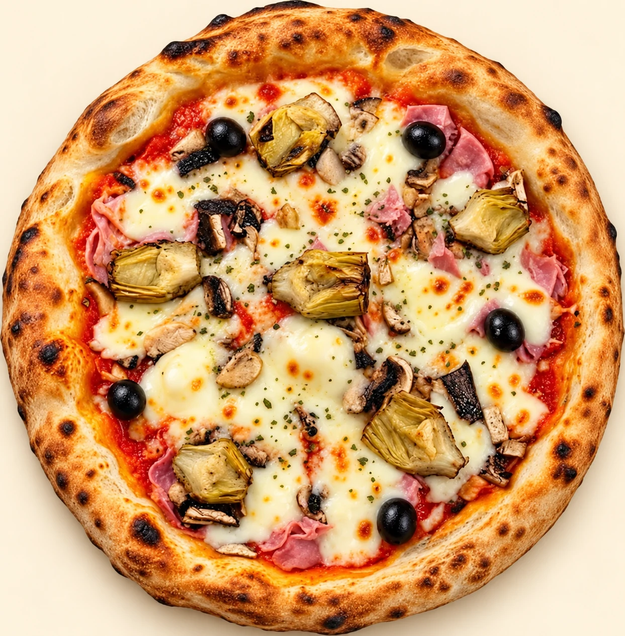 La Capricciosa — packshot à partir de la photo du restaurant